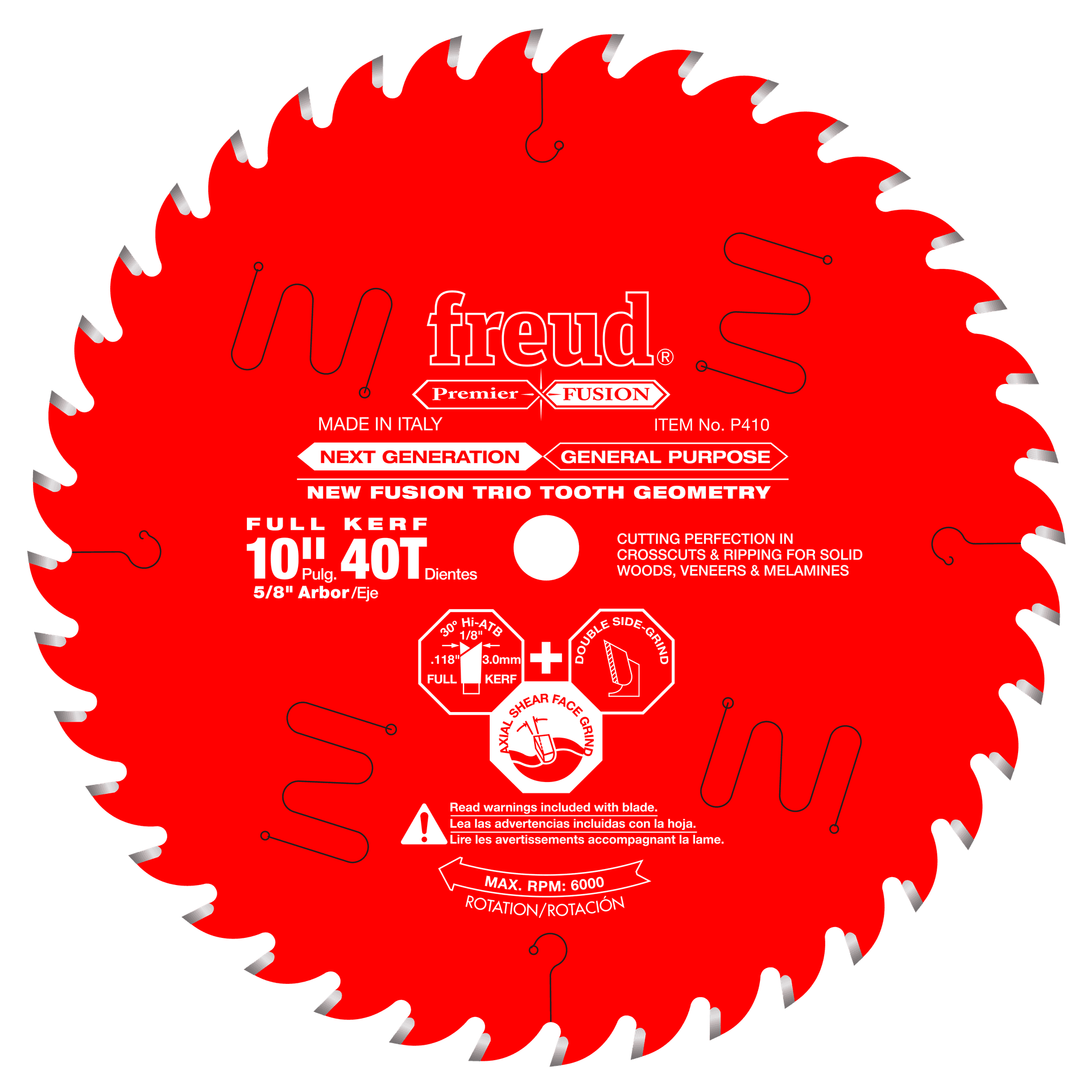 Freud Premier Fusion Saw Blade