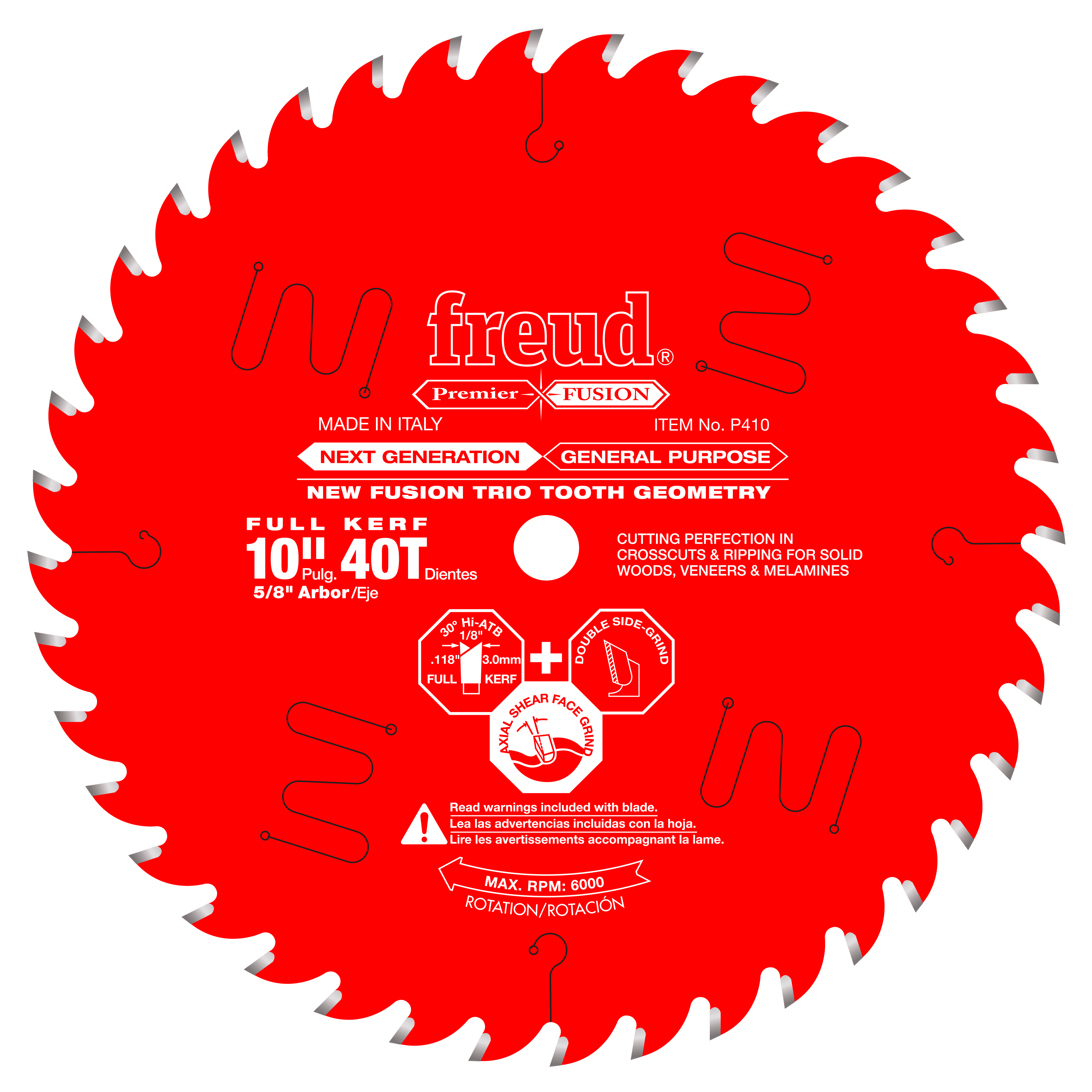 Freud Premier Fusion Saw Blade