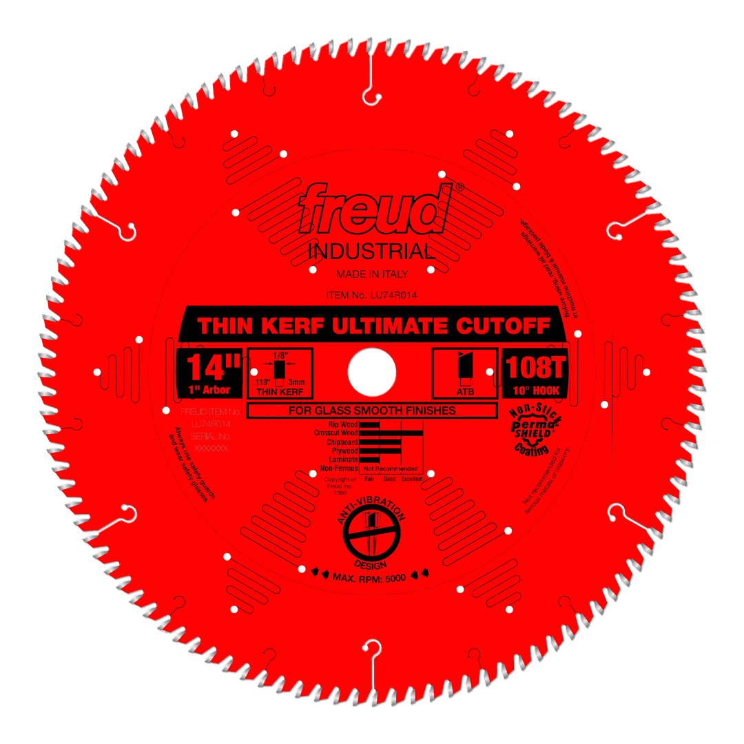 Freud Ultimate Cutoff Blade 14\